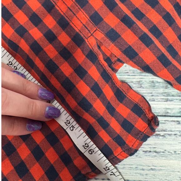 KAVU Sleeveless Plaid Button Front Shirt Outdoor Casual Sm - Picture 5 of 5